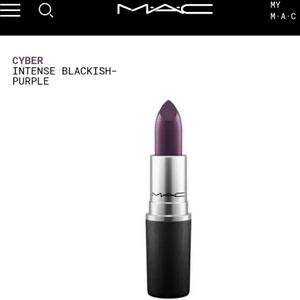 Mac satin lipstick.  Cyber